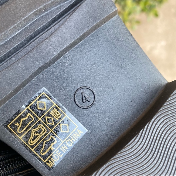 #27  Nasty Gal Black Chunky Faux Leather Lace Up Combat Boots - Picture 4 of 12